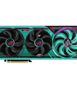 Видео карта ASUS ROG ASTRAL RTX 5080 OC 16GB GDDR7 Hatsune Miku Edition