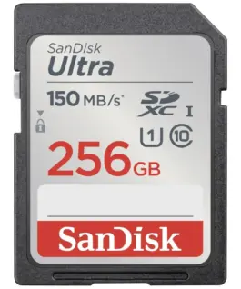 SanDisk Карта памет Ultra SDXC Memory card 256GB 150MB/s