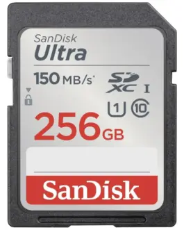 SanDisk Карта памет Ultra SDXC Memory card 256GB 150MB/s