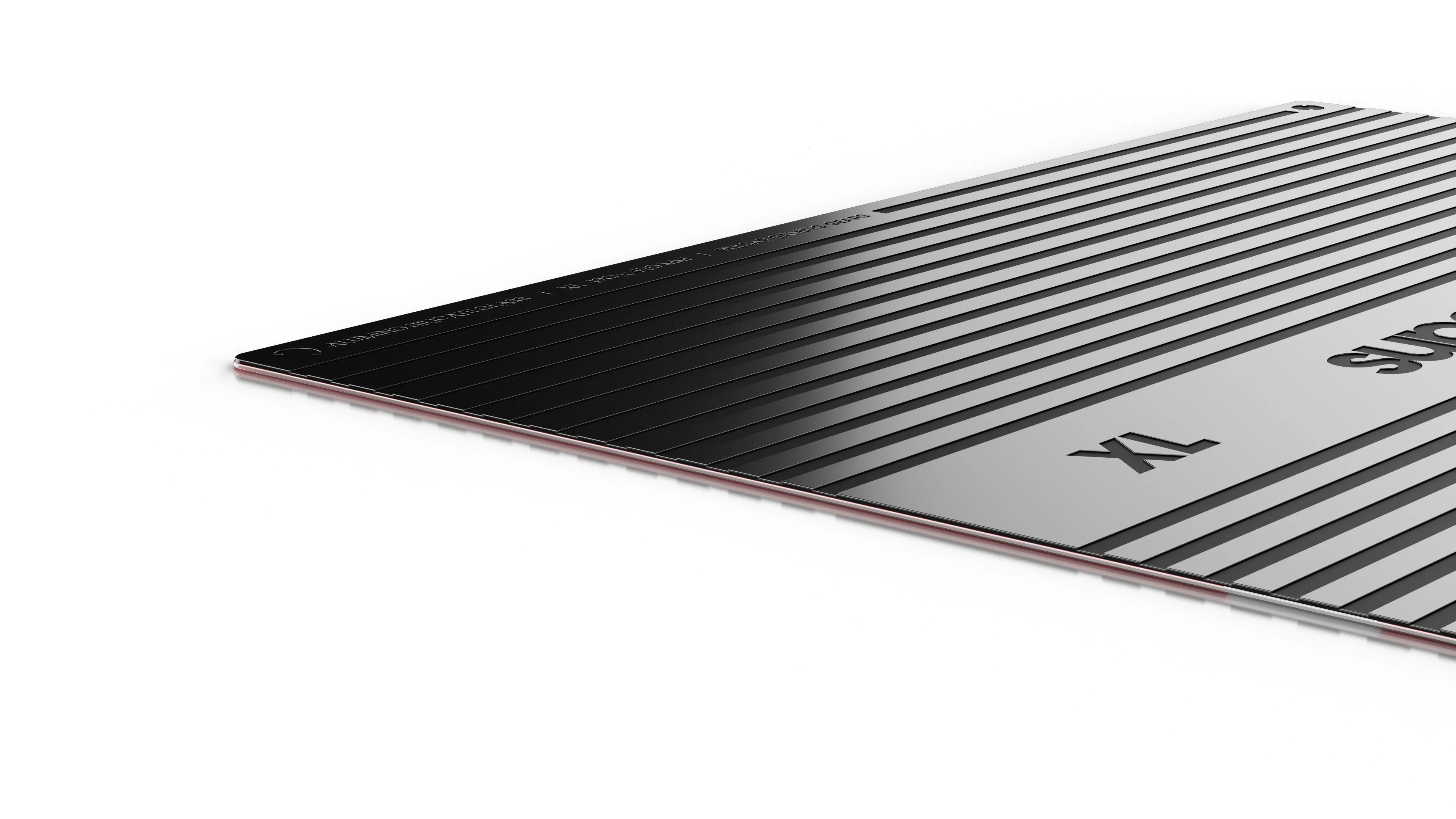 Superglide професионален стъклен геймърски пад за мишка Gaming Glass Mousepad Superglide Pad v2 XL Red - 490 x 420 mm - Image 344