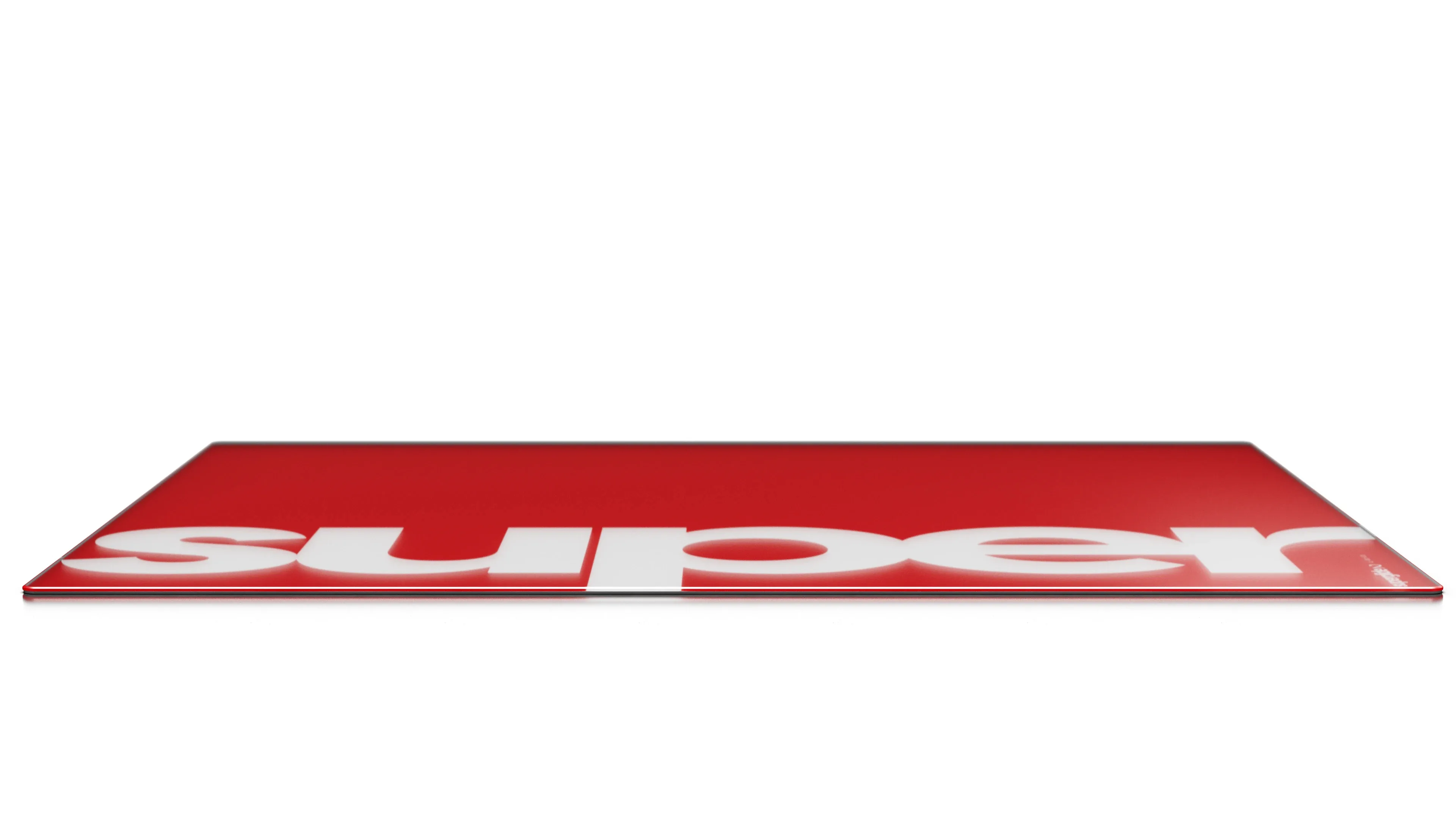 Superglide професионален стъклен геймърски пад за мишка Gaming Glass Mousepad Superglide Pad v2 XL Red - 490 x 420 mm - Image 349