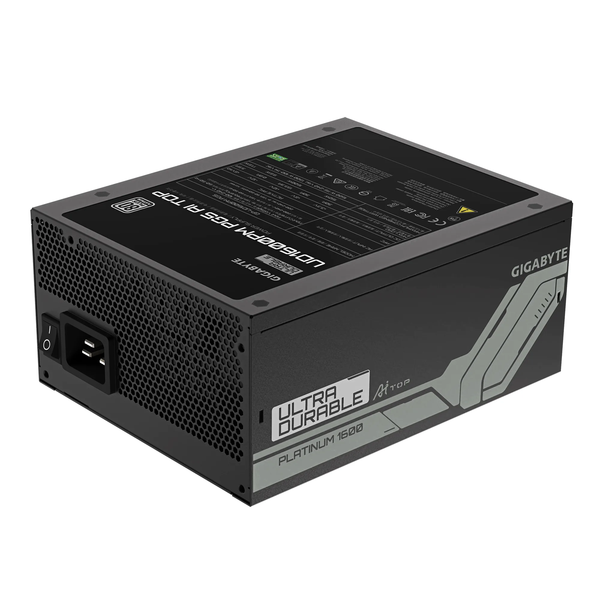 Захранващ блок Gigabyte UD1600PM PG5 AI TOP - 1600W 80+ Platinum PCIe 5.1 Ready - Image 3