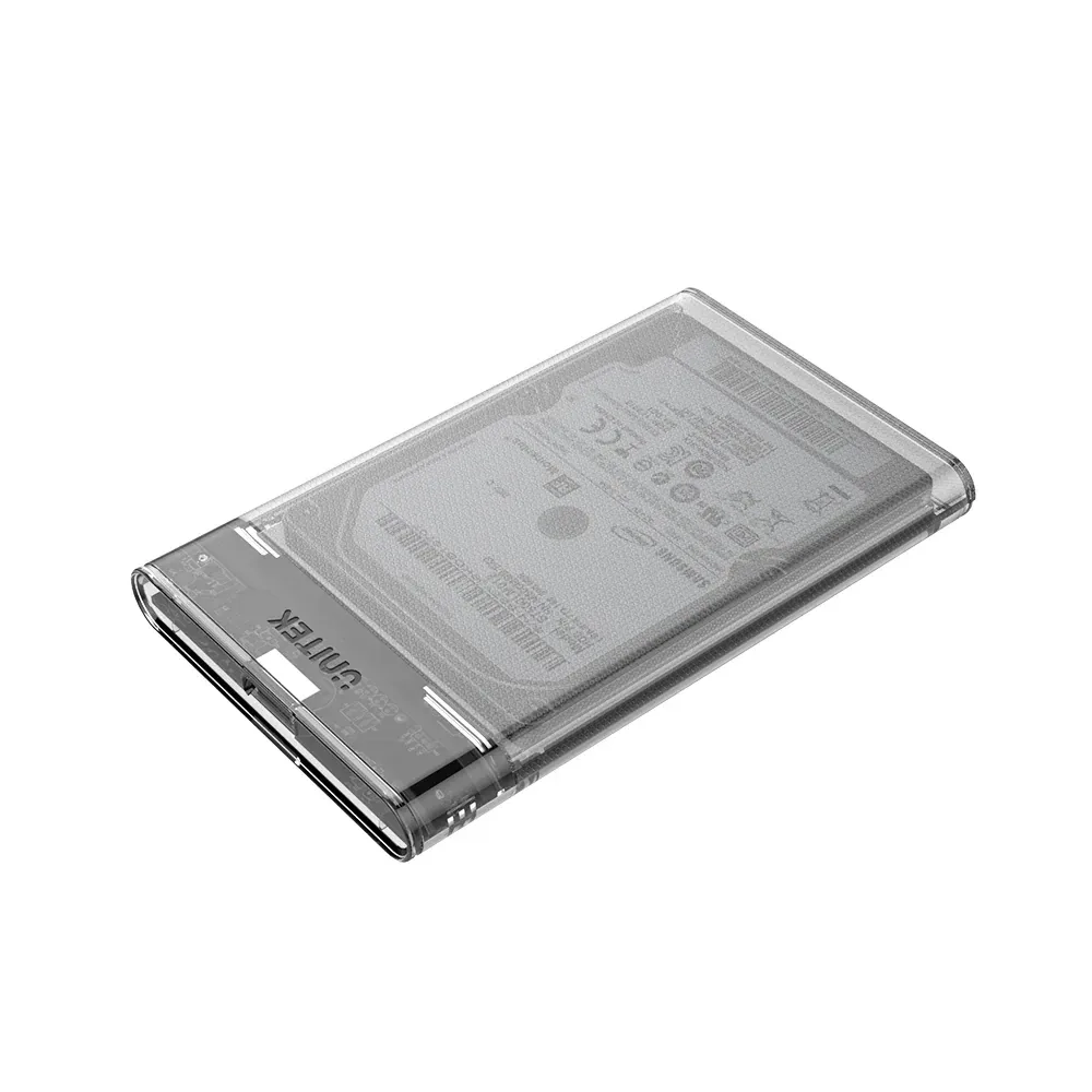 Unitek прозрачна външна кутия за диск Storage Case - DiskGuard Limpid R - 2.5 inch USB 3.0 transparent - S1103A - Image 219