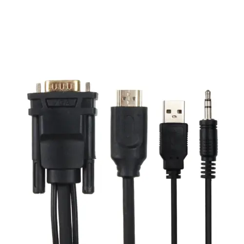 VCom кабел VGA M / HDMI M – CG493A-1.8m