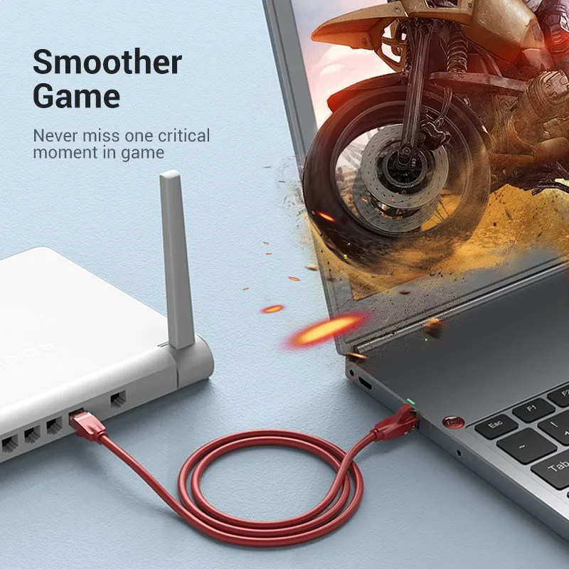 Vention Кабел LAN UTP Cat.6 Patch Cable - 2M Red - IBERH - Image 312