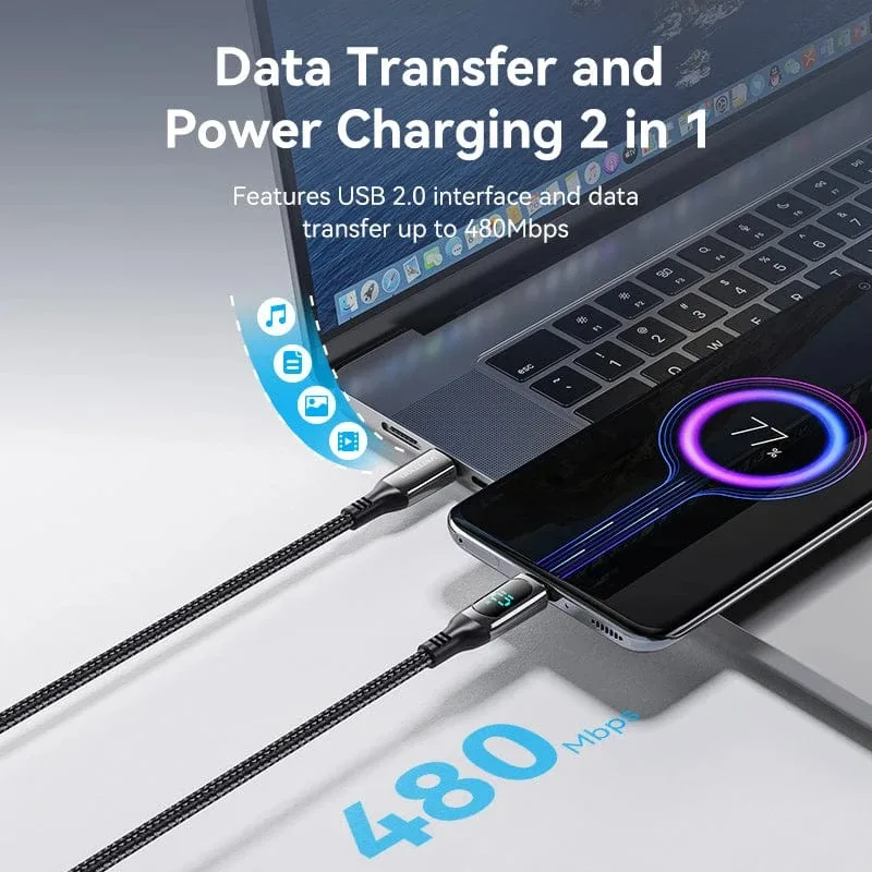 Vention кабел USB2.0 Type-C/Type-C 100W 1.2m - TAYBAV - Image 236