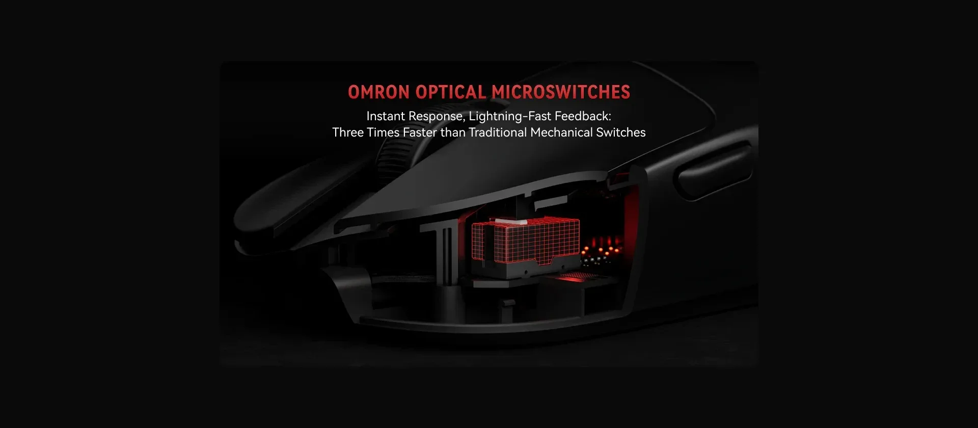VXE професионална геймърска мишка Wireless Gaming Mouse MAD R 8K SET - Omron Optical Microswitches, Black - Image 251