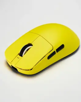 Alternative view of VXE професионална геймърска мишка Wireless Gaming Mouse Dragonfly R1 Pro Max 1K (4K compatible) - Kailh White Blade Switches, Yellow