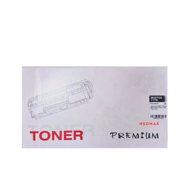 КАСЕТА ЗА HP Color Laserjet MFP 179FNW/MFP 178NW/150NW - /117A/ - Black - W2070A - WITH CHIP / С ЧИП - PN HT-W2070A -