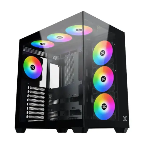 Xigmatek кутия Case ATX - AQUA V AIR - 7 ARGB Fans