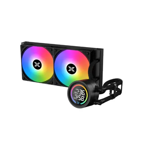 Alternative view of Xigmatek водно охлаждане Water Cooling  LK 240 Digital - LED Display, A-RGB