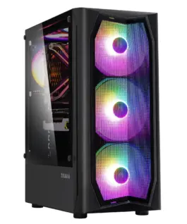 Zalman кутия за компютър Case ATX - N4 - RGB Tempered Glass
