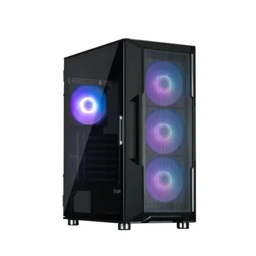 Zalman кутия Case ATX - i3 NEO ARGB Black - Mesh aRGB Tempered Glass