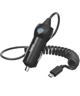 HAMA Зарядно за кола с Micro USB кабел 6 W 10 m черно