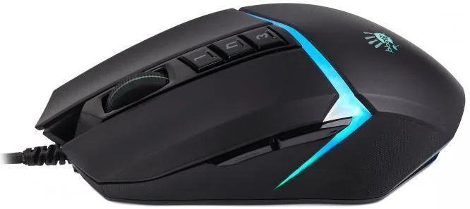 Геймърска оптична мишка А4 Bloody W60 Max Stone, Жична, USB, RGB, 10000cpi, 8 бутона, Черен - Image 2