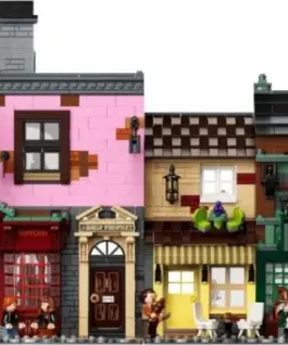 Alternative view of LEGO Plastic blocks Harry Potter 75978 Diagon Alley