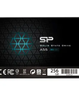 SSD диск Silicon Power Ace - A55 256GB SSD SATAIII (3D NAND) 3D NAND SLC Cache 7mm 2.5 Blue - Max 550/450 MB/s - Full