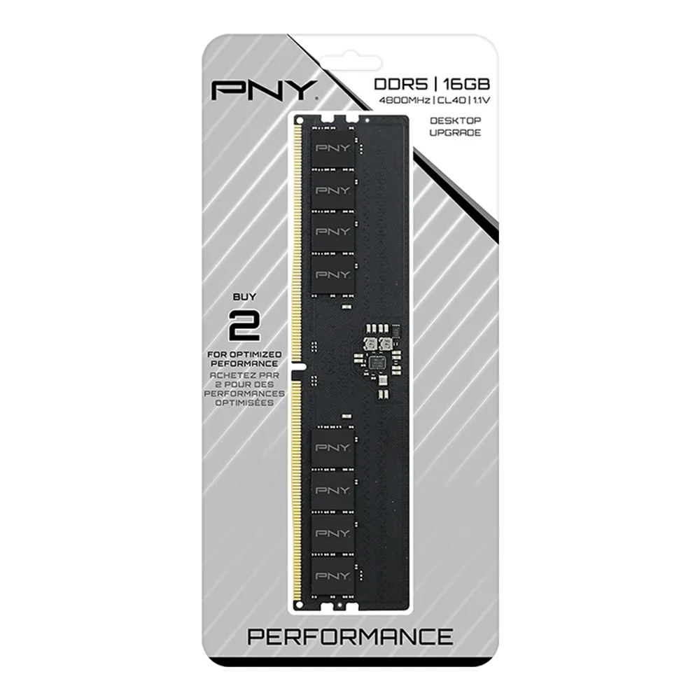PNY памет 16GB DDR5 4800MHz MD16GSD54800-TB - Image 3