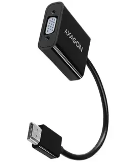 Видео адаптер AXAGON RVH-VGAN HDMI -> VGA Reduction / Adapter FullHD Audio OUT