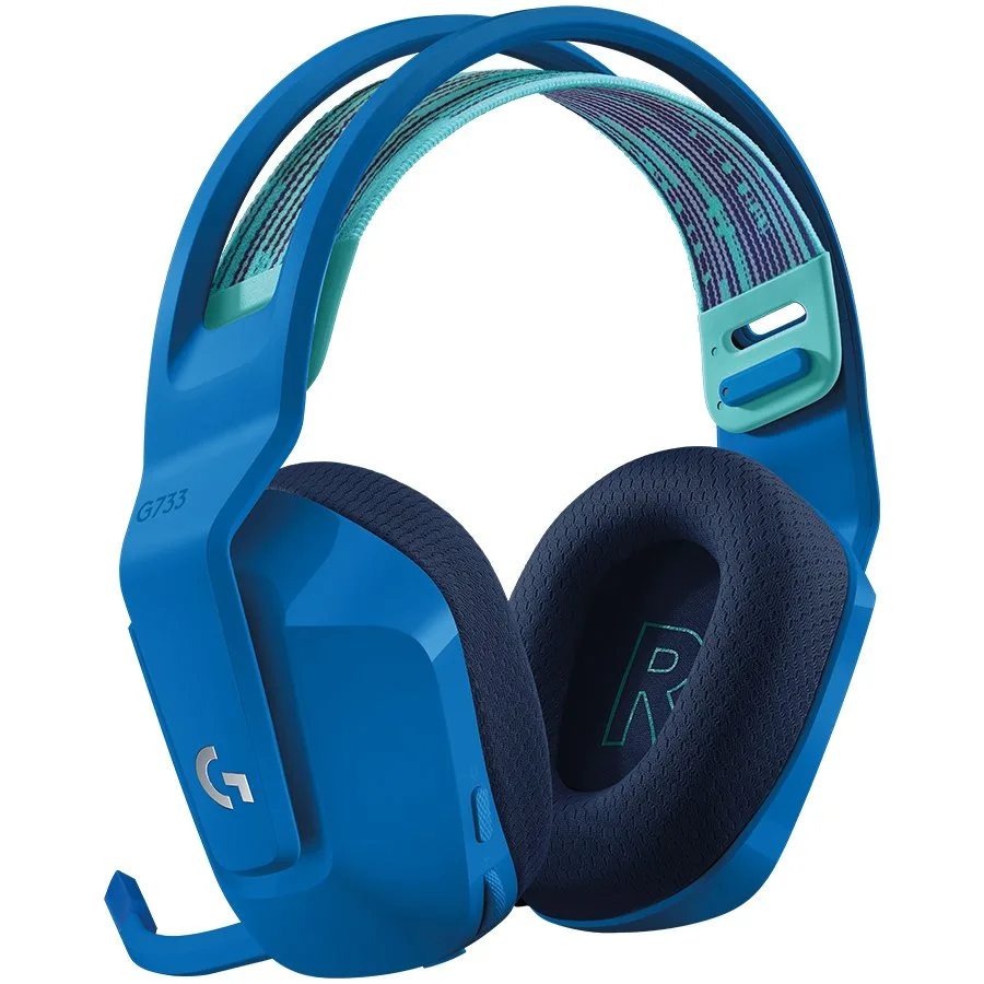 Геймърски слушалки LOGITECH G733 LIGHTSPEED Wireless RGB Gaming Headset - BLUE - Image 51
