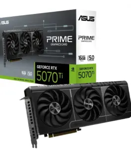 Asus видео карта GeForce RTX 5070 Ti Prime 16GB GDDR7 256BIT 3DP/HDMI