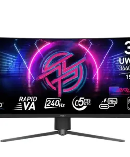 MSI Monitor MPG 346CQRF X24 34 cale/LED/WQHD/Curve/240Hz/черен