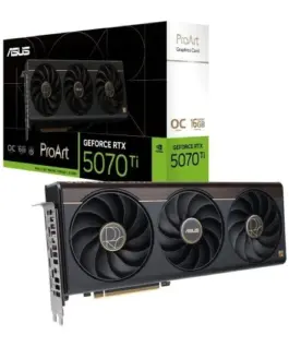 Asus видео карта GeForce RTX 5070 Ti PROART OC GDDR7 256bit HDMI/2DP/USB-C