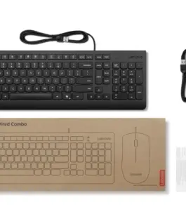Alternative view of Lenovo Wiчервен клавиатура and мишка Combo Essential 4X31R64400