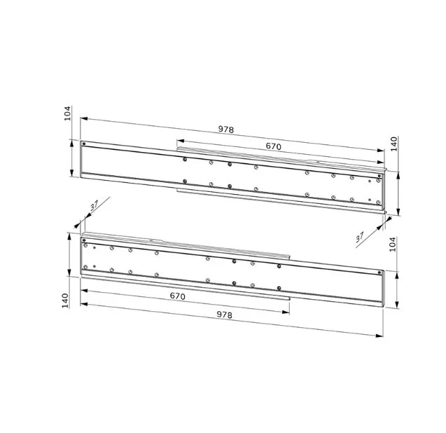Neomounts ADM-875WH2 адаптер LCD2 42-65 x2 DUAL SCREEN - Image 2