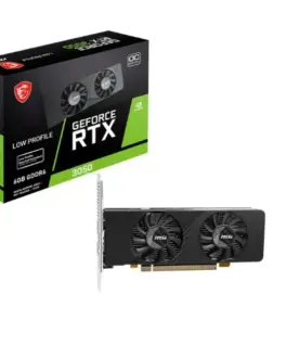 MSI видео карта GeForce RTX 3050 LP E 6G OC