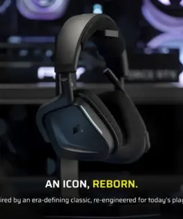 Alternative view of Corsair Wireless headphone Void Wireless v2 Playstation carbon