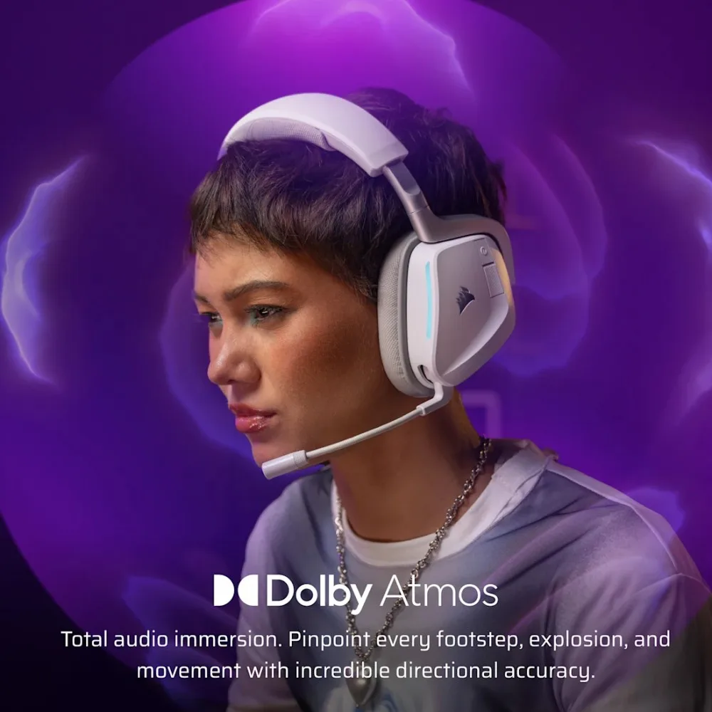 Corsair Wireless headphone Void Wireless v2 Playstation бял - Image 3