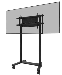 Neomounts FL55-975BL1 MOVE Lift XL TV trolley 75-115 - motorised 160kg 200x200-1200x600 h:119-184