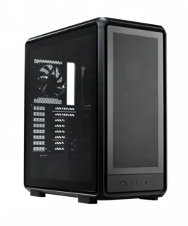 Cooler Master кутия за компютър MasterFrame 500 Mesh черен
