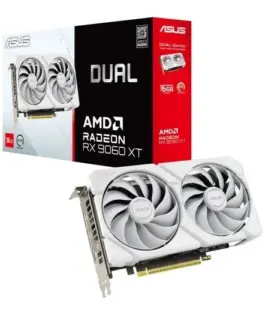 Asus видео карта Radeon RX 9060 XT DUAL-RX9060XT-16G-бял