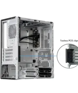 Chieftec Case BS-20B-OP Mini Tower черен