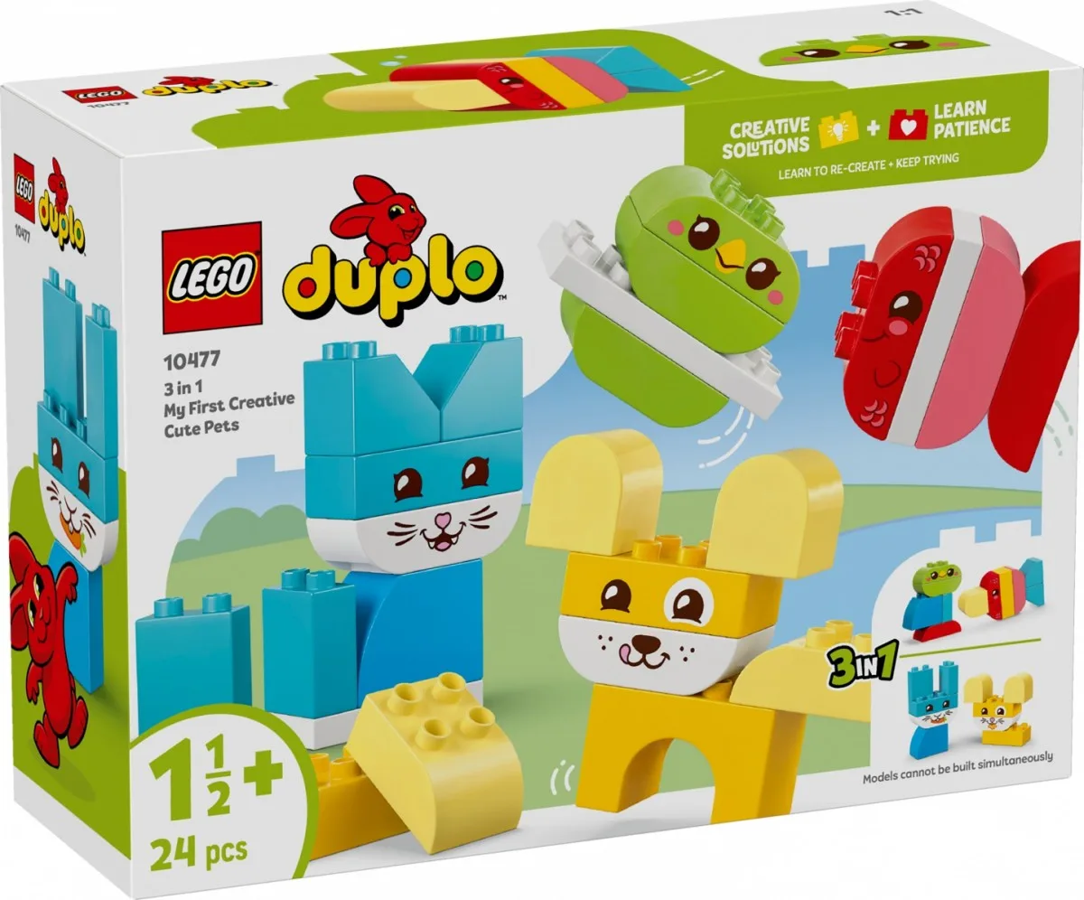 LEGO Blocks DUPLO 10477 Creative Animals 3 in 1