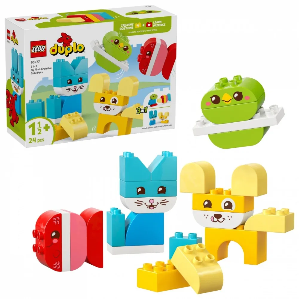 LEGO Blocks DUPLO 10477 Creative Animals 3 in 1 - Image 4