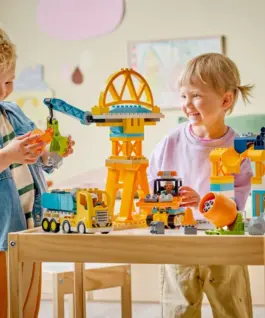 LEGO Blocks DUPLO 10476 3 in 1 Construction Site and Vehicles