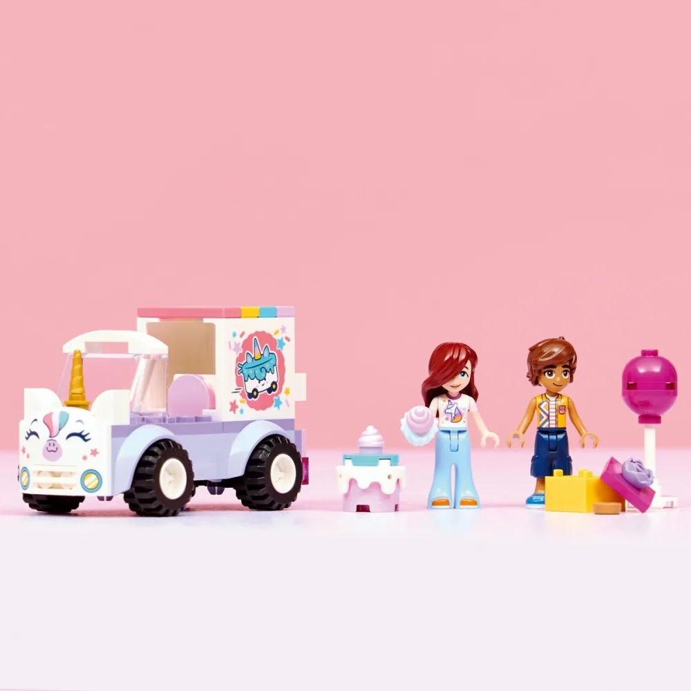 LEGO Blocks Friends 42675 Unicorn Cake Delivery Car - Image 5