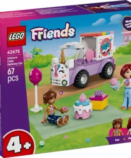 LEGO Blocks Friends 42675 Unicorn Cake Delivery Car