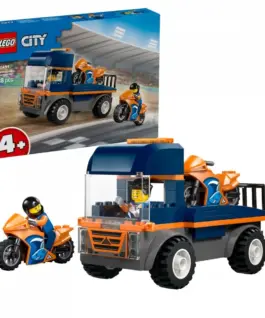 Alternative view of LEGO Blocks City 60491 Motorcycle Transporter