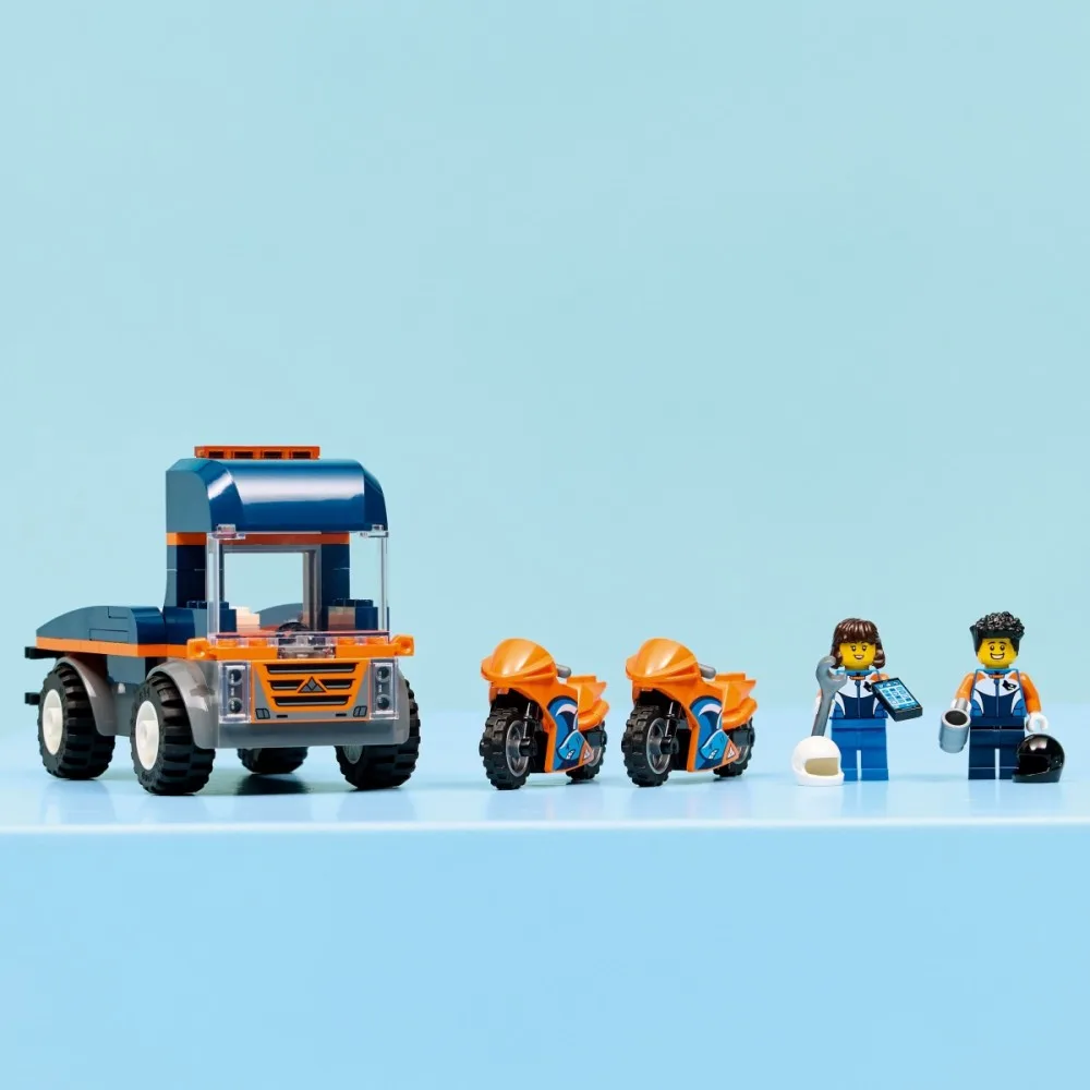 LEGO Blocks City 60491 Motorcycle Transporter - Image 5