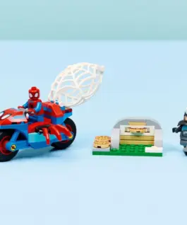 LEGO Blocks SPIDEY 11206 Spidey on his Motorcycle vs. Rhino