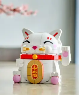 Alternative view of LEGO Blocks 40813 Lucky Cat