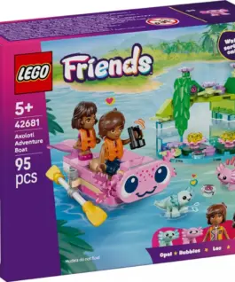 LEGO Blocks Friends 42681 Axolotl Adventure Boat