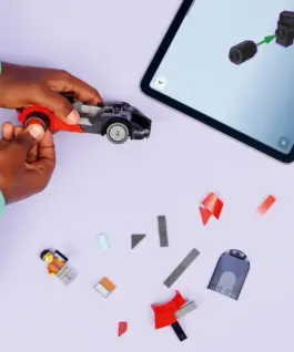 Alternative view of LEGO Blocks City 60486 EV Supercar