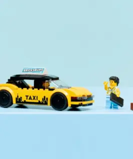 LEGO Blocks City 60487 жълт Taxi