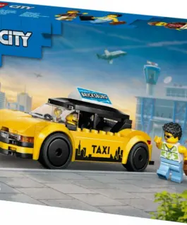 LEGO Blocks City 60487 жълт Taxi