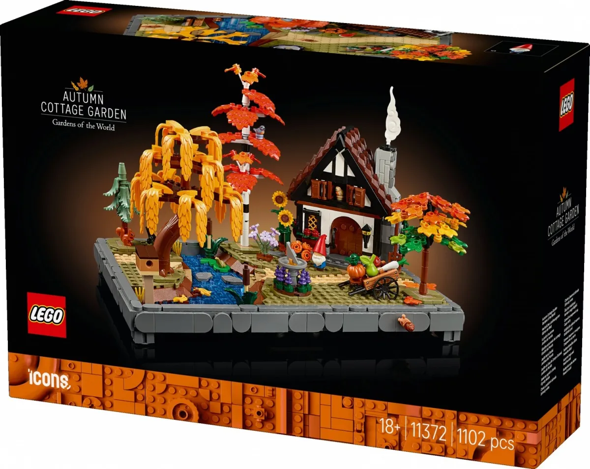 LEGO Blocks Icons 11372 Autumn Cottage Garden - Image 2